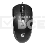 Мышь проводная Oklick 125M черный, 1200 dpi, USB, кнопки - 3, фото2
