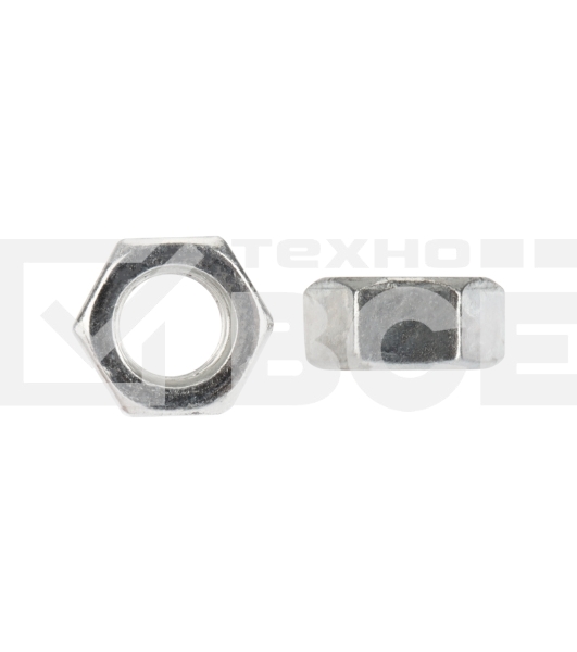 Гайка шестигранная KRANZ DIN 934, M12, короб (25 шт./уп.)