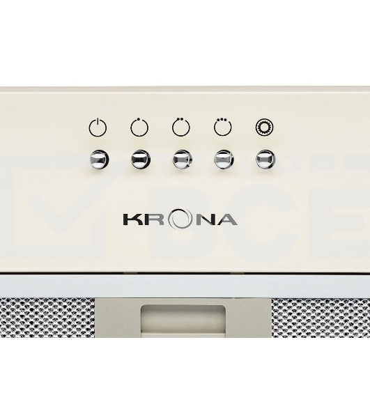 Вытяжка кухонная Krona RUNA 600 ivory PB