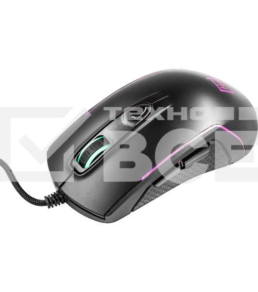 Мышь проводная Harper Gaming Kickback GM-P05 черный, 10000 dpi, USB, кнопки - 8