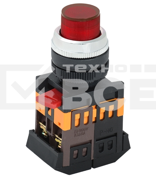 Кнопка ABLFP-22 кр. 1з+1р ИЭК BBT20-ABLFP-K04