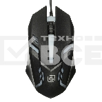 Мышь проводная Oklick 396M INSOMNIA черный, 1000 dpi, USB, кнопки - 3, фото6