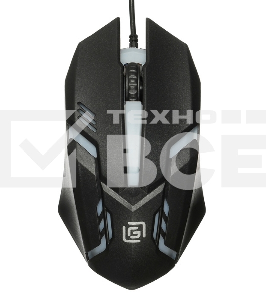 Мышь проводная Oklick 396M INSOMNIA черный, 1000 dpi, USB, кнопки - 3