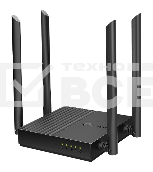 Роутер TP-Link Archer A64 AC1300 Wi-Fi роутер с MU-MIMO. RouterSPEED: 400 Mbps at 2.4GHz + 867Mbps at 5GHz SPEC: 4×Antennas, 1×Gigabit WAN Port + 4×Gigabit LAN Ports FEATURE: Tether App, WPA3, Access Point Mode, IPv6 Supported, IPTV, Beamforming, Smart Co