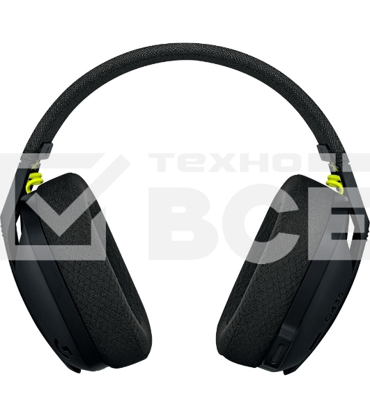 Наушники с микрофоном Logitech G435 черный/желтый накладные Radio оголовье (981-001050)