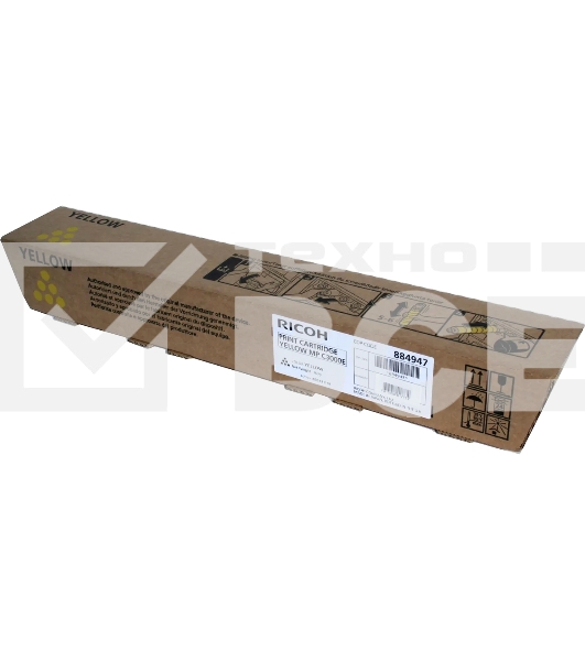Картридж лазерный Ricoh Aficio MP C2000/C2500/C3000 желтый, type MPC3000E (15K)