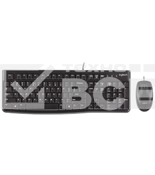 Клавиатура + мышь Logitech Desktop MK120 (русская раскладка)