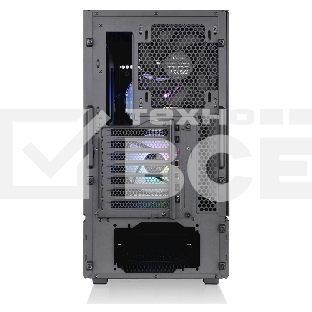 Компьютерный корпус Thermaltake Ceres 300 TG ARGB черный без БП ATX 3x140mm 2xUSB3.0 1xUSB3.1 audio bott PSU