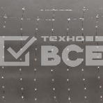 Гирлянда Светодиодный дождь из росы 3х3м, белый, USB + пульт управления, с крючками для крепления NEON-NIGHT, фото2