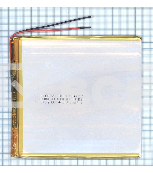 Аккумулятор Li-Pol (батарея) 3*110*115мм 2pin 3.7V/4000mAh
