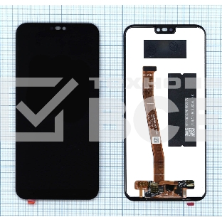 Дисплей для Huawei P20 Lite в сборе с тачскрином (orig lcd), черный