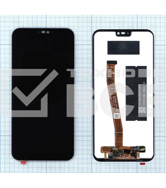 Дисплей для Huawei P20 Lite в сборе с тачскрином (orig lcd), черный