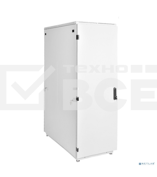 Шкаф коммутационный ЦМО ШТК-М-42.8.10-3ААА 42U 800x1000мм пер.дв.металл задн.дв.стал.лист 2 бок.пан. 500кг серый