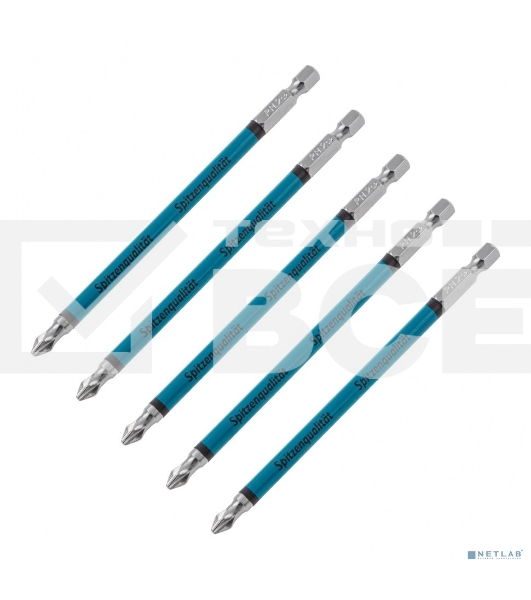 Набор бит GROSS 11202ph2 х127 сталь s2 5шт