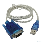ORIENT USS-102N, кабель-адаптер USB Am to RS232 DB9M (WCH CH340, поддержка Win 8.x/10), 0.8м, крепеж разъема - винты, фото3