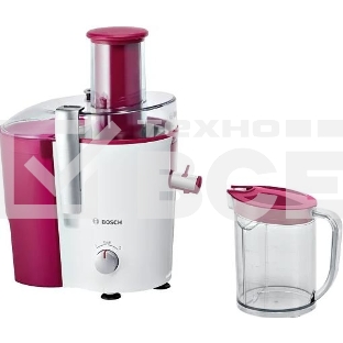 Соковыжималка центробежная Bosch MES25C0 700Вт рез.сок.:1.25мл. белый/бордовый