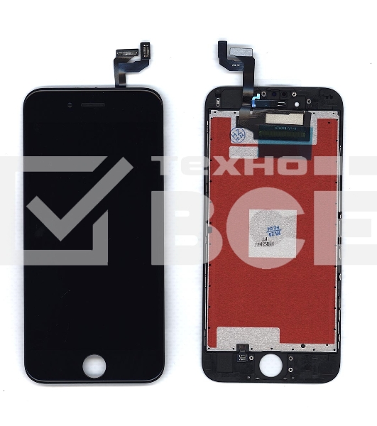 Дисплей для Apple iPhone 6S в сборе с тачскрином (AAA), черный