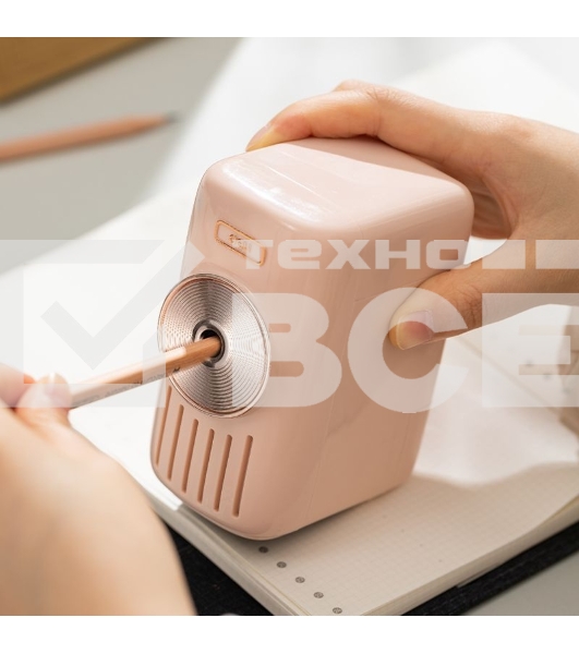 Точилка для карандашей механическая Deli E71165A, 1 отверстие, пластик, ассорти