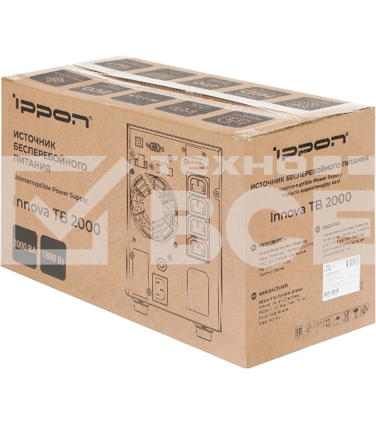 Источник бесперебойного питания Ippon Innova TB 2000 1800Вт 2000ВА черный