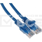 Патч-корд Premier PP12-3M/B 1000Гбит/с UTP 4 пары cat.5E CCA molded 3м синий RJ-45 (m)-RJ-45 (m), фото2