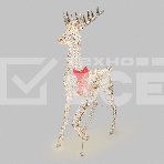 Светодиодная фигура Neon-night Олень 180 см, цвет свечения теплый белый, питание от трансформатора, IP44, фото 1