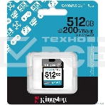 Флеш карта SDXC 512Gb Kingston SDG4/512Gb Canvas Go! Plus w/o adapter, фото5