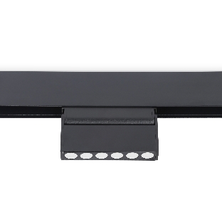 Светильник трековый светодиодный GL4040 BK черный IP20 6W 4200K 48V 24° 115*22*105