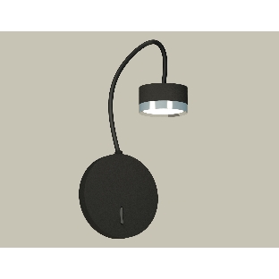 Светильник Ambrella light XB9596151 SBK/PSL черный песок/серебро полированное GX53 (C9596, N8118)
