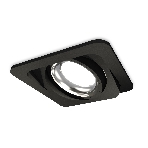 Комплект встраиваемого поворотного светильника Ambrella light XC7659002 SBK/PSL черный песок/серебро полированное MR16 GU5.3 (C7659, N7023), фото3