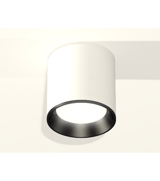 Светильник Ambrella Light XS6301003 SWH/PBK белый песок/черный полированный MR16 GU5.3 (C6301, N6103)