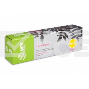 Картридж лазерный Cactus CS-PH6125M (106R01336) пурпурный (1000 стр.) для Xerox 6125/6125n