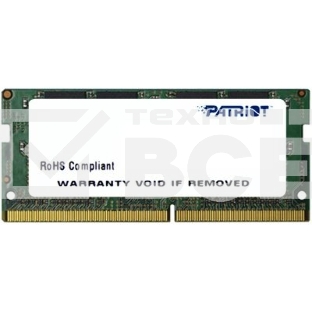 Оперативная память Patriot, DDR4, 4GB (1x4 GB), 2133 MHz, CL15, SO-DIMM