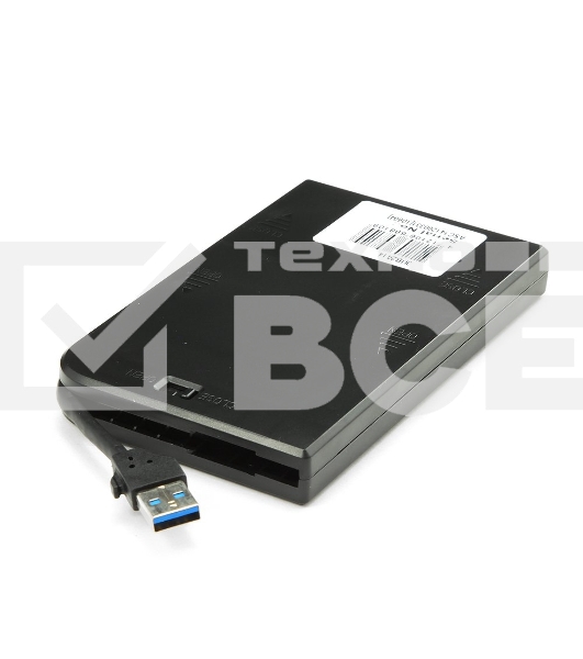 Внешний корпус для HDD/SSD AgeStar 3UB2A14 SATA II пластик/алюминий черный 2.5