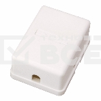Рoзетка телефонная внешняя PROconnect, 1 порт RJ-11(6P-2C), категория 3, (50 шт/уп), фото2