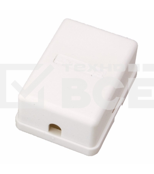 Рoзетка телефонная внешняя PROconnect, 1 порт RJ-11(6P-2C), категория 3, (50 шт/уп)