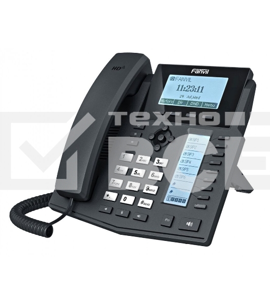 Телефон IP Fanvil X5U 16 линий, цветной экран 3.5