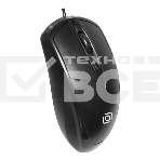 Мышь проводная Oklick 125M черный, 1200 dpi, USB, кнопки - 3, фото3