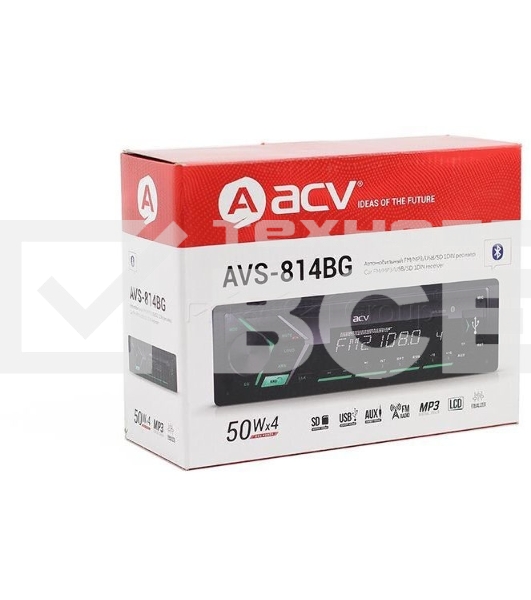 Автомагнитола ACV VS-814BB 1DIN 4x50Вт