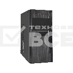 Компьютерный корпус Exegate EX283245RUS  Minitower ExeGate MA-373X-600W-12 (mATX, БП UN600 с вент. 12см, 2*USB, аудио, черный), фото 1