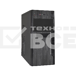 Компьютерный корпус Exegate EX283245RUS  Minitower ExeGate MA-373X-600W-12 (mATX, БП UN600 с вент. 12см, 2*USB, аудио, черный)