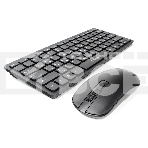 Комплект клавиатура+мышь беспроводные Gembird KBS-9100, 2.4ГГц, чёрн, 84кл, 1600 DPI, бат. в компл., фото6