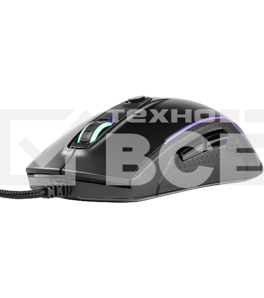 Мышь проводная Harper Gaming Kickback GM-P05 черный, 10000 dpi, USB, кнопки - 8