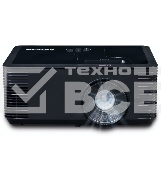 Проектор INFOCUS IN2134 DLP, 4500 ANSI Lm, XGA(1024х768), 28500:1, 1.48-1.93:1, 3.5mm in, Composite video, VGAin, HDMI 1.4aх3 (поддержка 3D), USB-A (для SimpleShare и др.),лампа 15000ч.(ECO mode), 3.5mm out, Monitor out(VGA),RS232,RJ45,21дБ, 4,5 кг