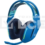 Гарнитура беспроводная игровая Logitech G733 LIGHTSPEED Wireless RGB Gaming Headset - BLUE - 2.4GHZ - N/A - EMEA (M/N: A00125 / A-00080), фото5