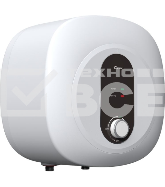 Водонагреватель Candy CS10V-EM1(R) 2кВт 10л электрический над раковиной/белый