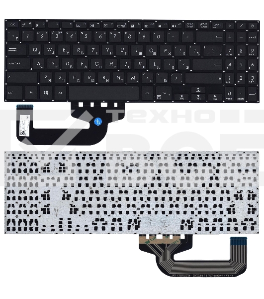 Клавиатура для ноутбука Asus X507 черная