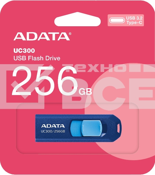 Флеш диск 256GB USB 3.2 Gen1 ACHO-UC300-256G-RNB/BU