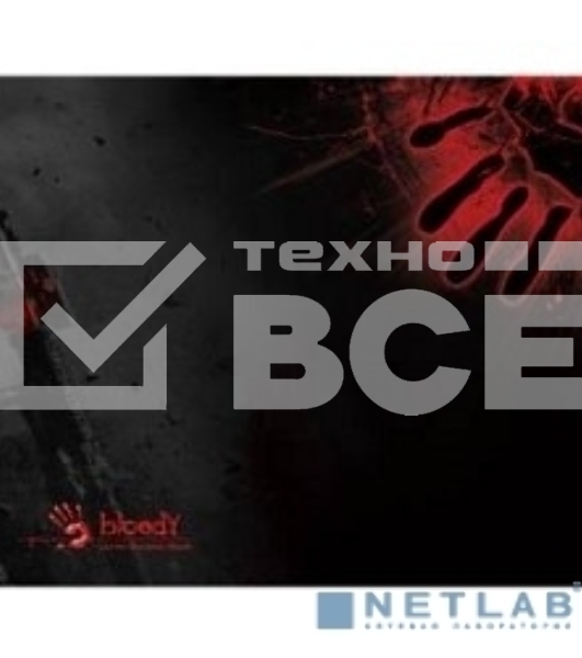 Коврик для мыши A4Tech Bloody B-080 черный/рисунок