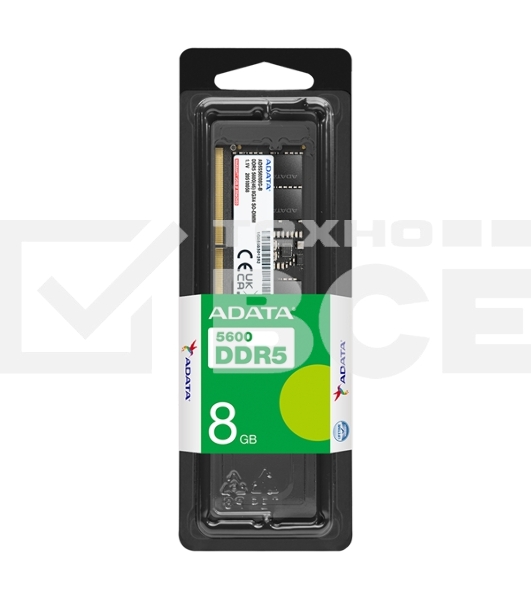 Оперативная память ADATA, DDR5, 8GB (1x8GB), 5600MHz, CL46, UDIMM