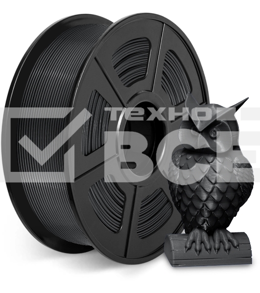 Пластик для принтера 3D Cactus CS-3D-ABS-1KG-BLACK ABS d1.75мм 1кг 1цв.
